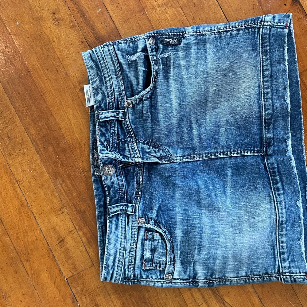 Womens jean Skirt